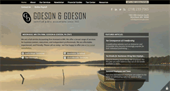 Desktop Screenshot of goesoncpa.com